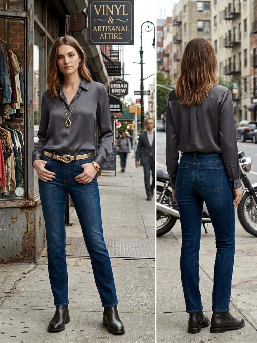 J Brand Women’s Dark Blue Slim Jeans